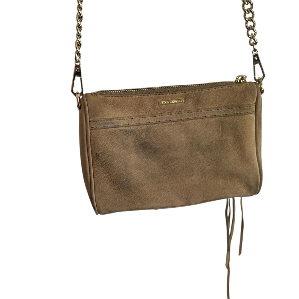 Rebecca Minkoff Nubuck Mini Mac with chain Strap - Picture 5 of 11
